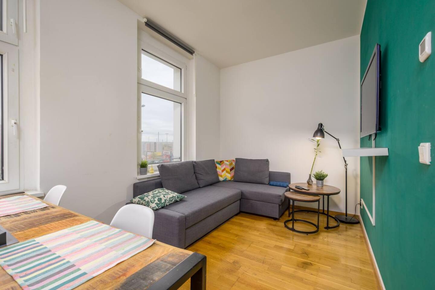 Arbio I Retro Apart Near Leipzig Hauptbahnhof 외부 사진
